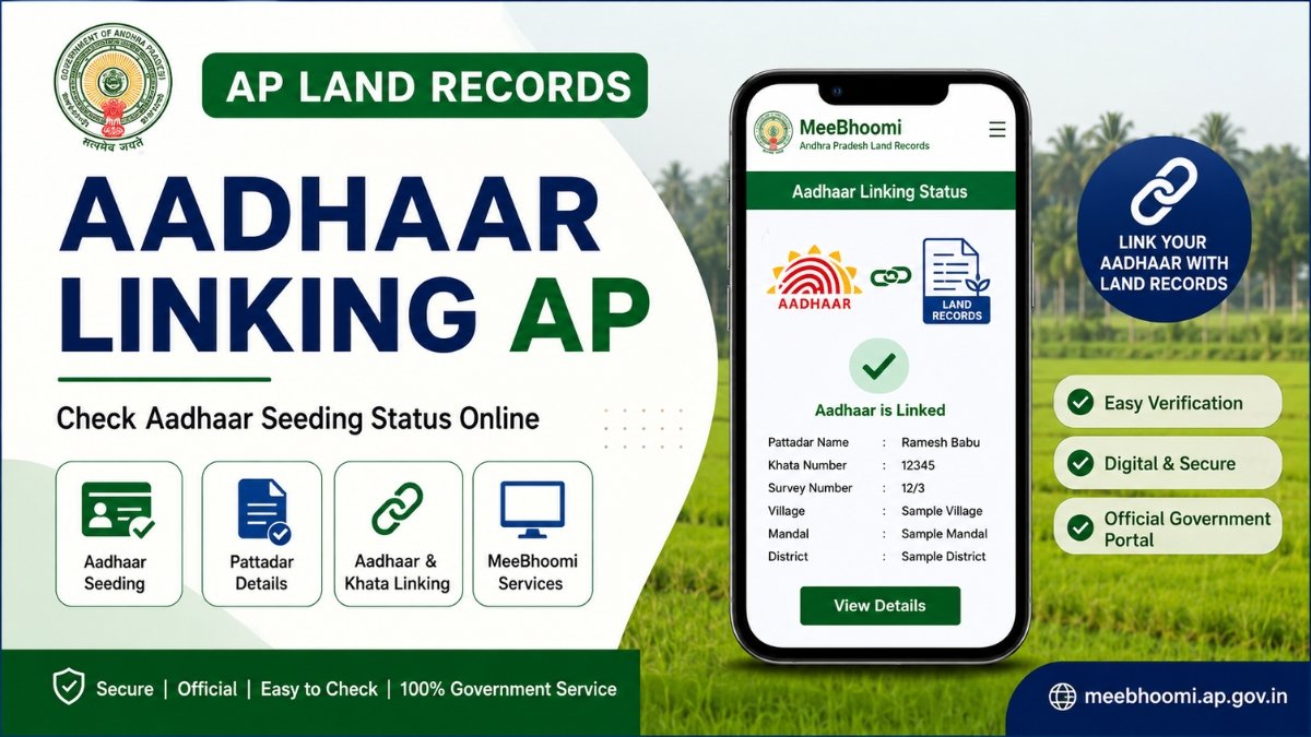Aadhaar Linking AP – Check Aadhaar Seeding Status Online