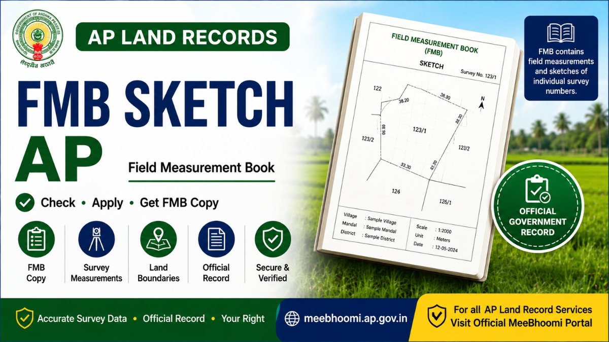 FMB Sketch AP – Field Measurement Book and Andhra Pradesh land records